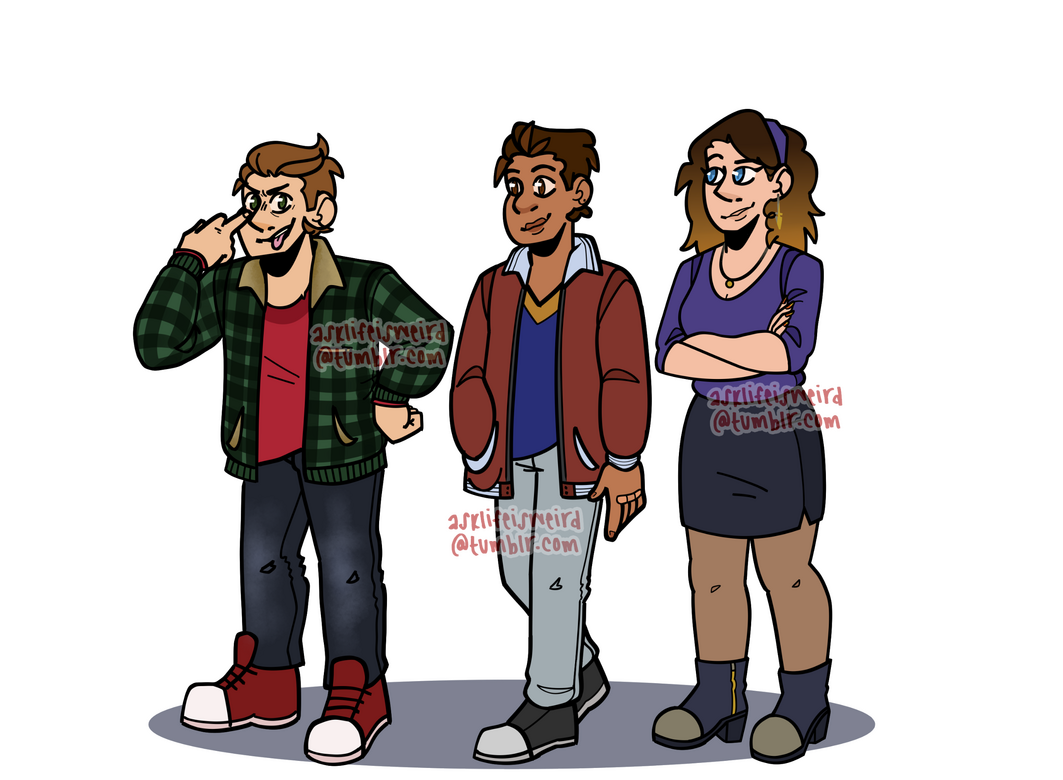 Alt! Rich, Mike, and Chloe refs, 2022.