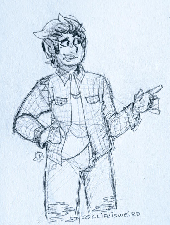 Pencil sketch, 20??.